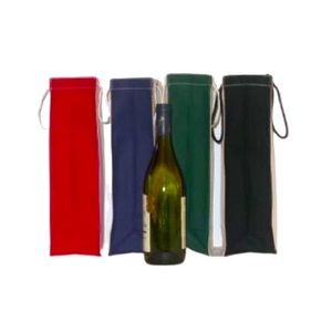 Handmade Canvas Wine Bags